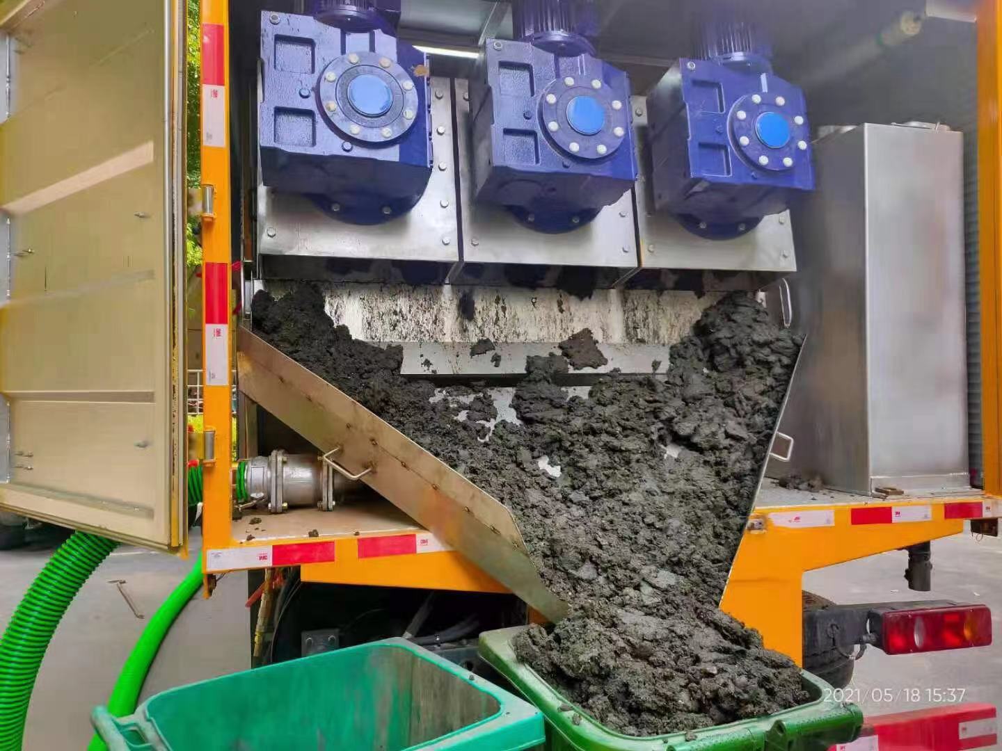 枣强化粪池清掏城市维护站-泥浆净化干湿分离处理